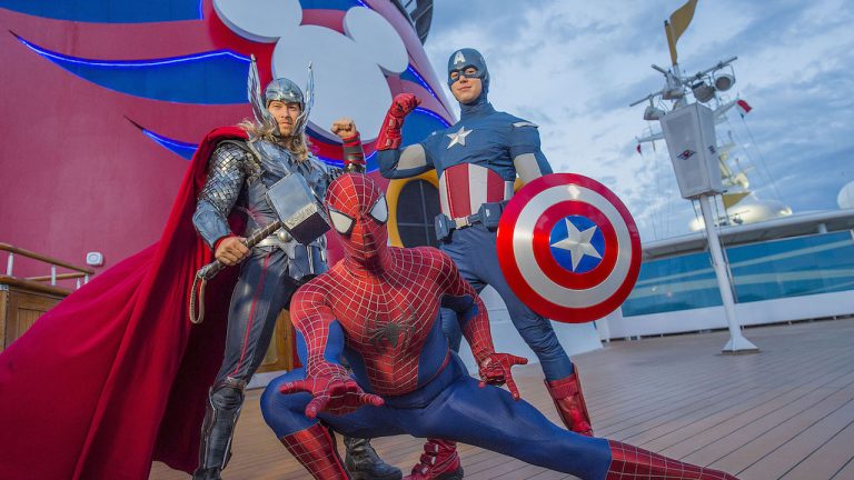 Video – Los superhéroes de Marvel a bordo del Disney Magic