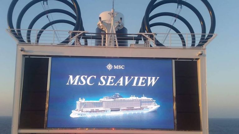 Primeras imágenes del MSC Seaview