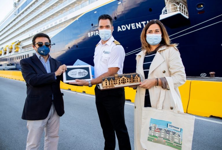 EL CRUCERO DE LUJO SPIRIT OF ADVENTURE LLEGA A SANTANDER
