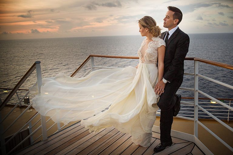 Tu boda soñada a bordo de un crucero