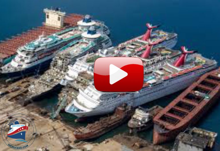 Video – así es el mayor cementerio de cruceros del mundo