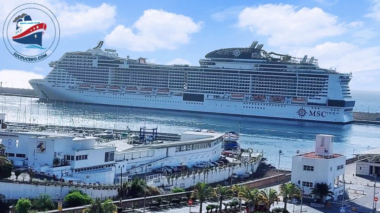 El Puerto de Santa Cruz de Tenerife recibe al MSC Virtuosa